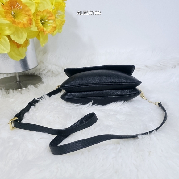 Michael Kors Black Leather Crossbody Bag - Picture 12 of 15